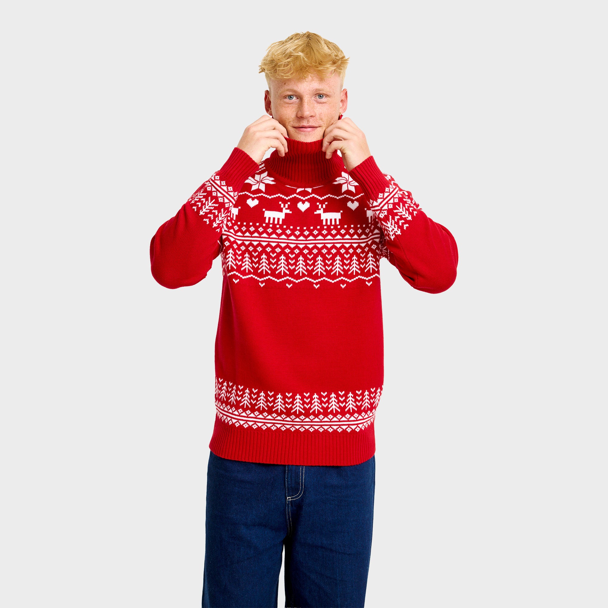 The greenlandish juleturtleneck - Herre.